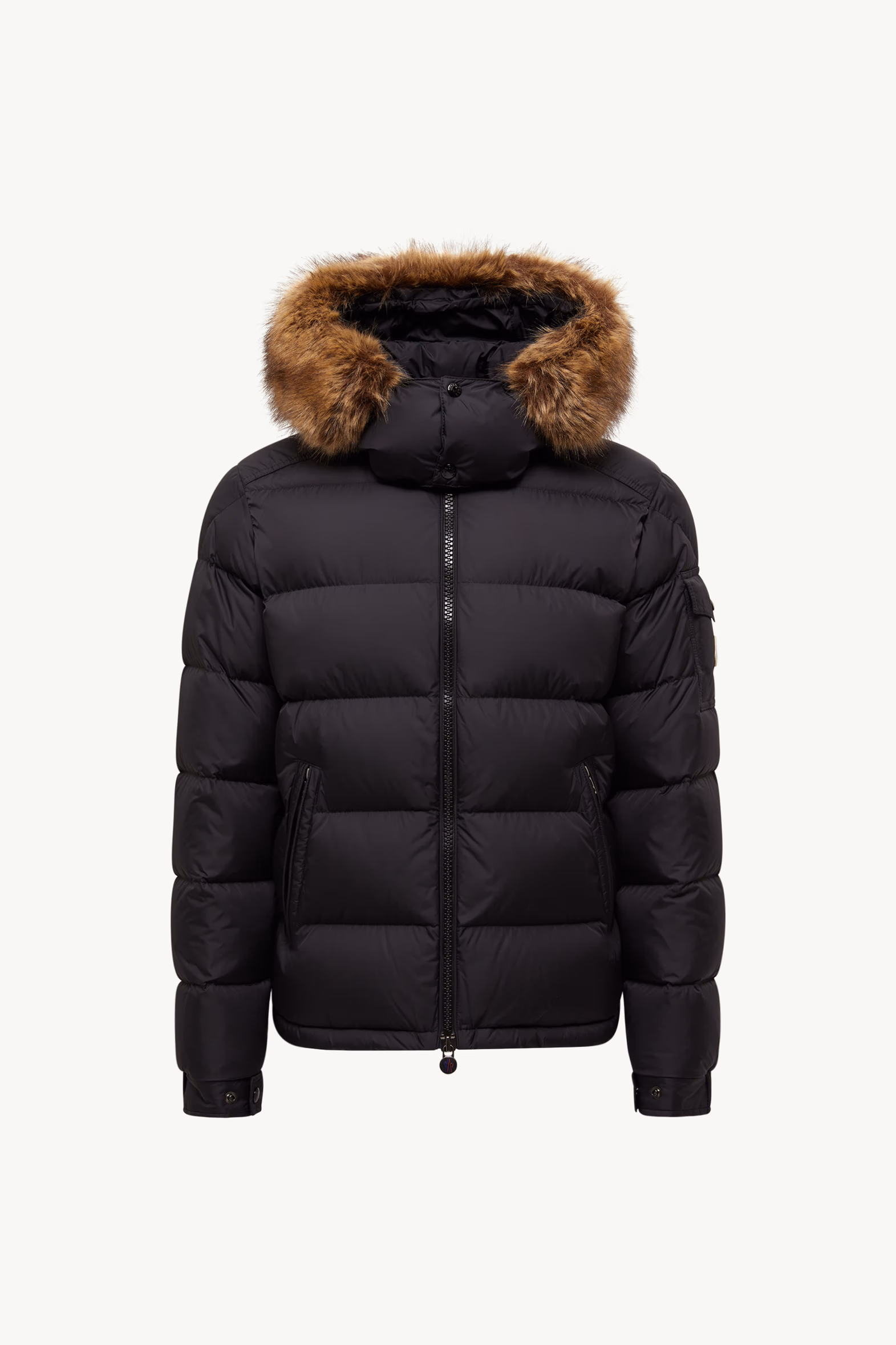 Mayaf Hooded Short Down Jacket Men Black Moncler 2